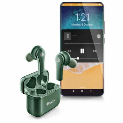 Auriculares in Ear Bluetooth NGS Artica Bloom Verde